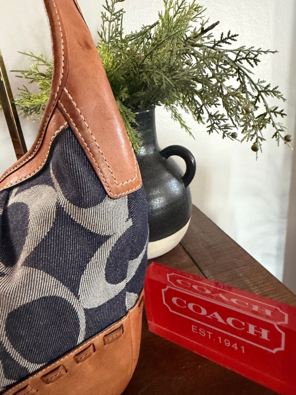 Coach Y2K Signature Denim Ergo - Picture 6 of 13